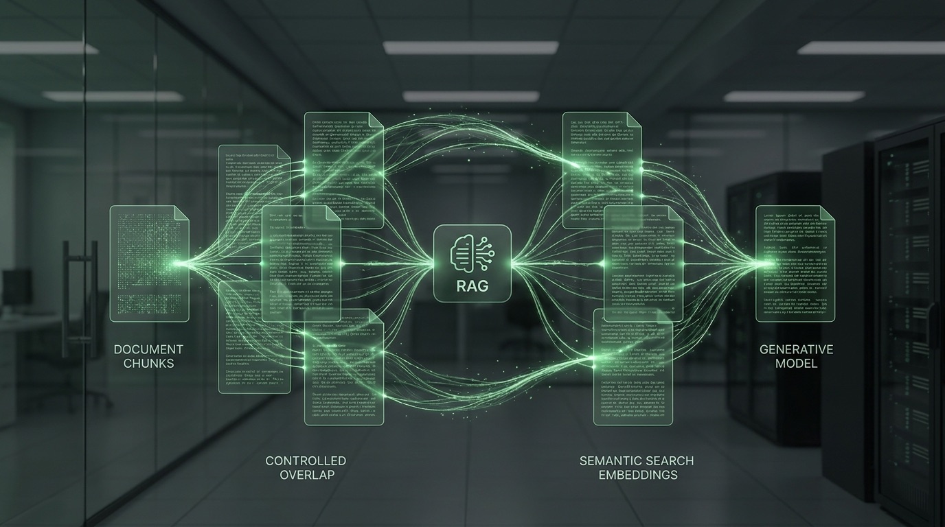 A clean data visualization of retrieval-augmented generation