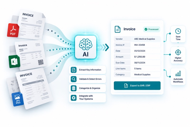 Invoice Processing demo preview