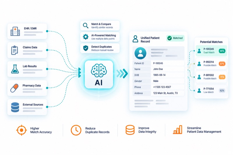 Patient Record Matching demo preview
